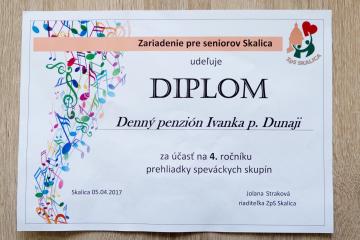 Prehliadka speváckych skupín v Skalici - seniori z Prehliadka speváckych skupín v Skalici - seniori z