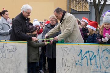 Otvorenie zrevitalizovaného miniihriska v ZŠ obr.8 Otvorenie zrevitalizovaného miniihriska v ZŠ obr.8